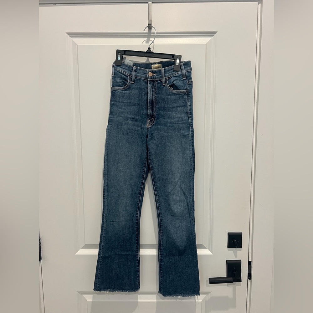 Mother The Hustler Ankle Fray jeans